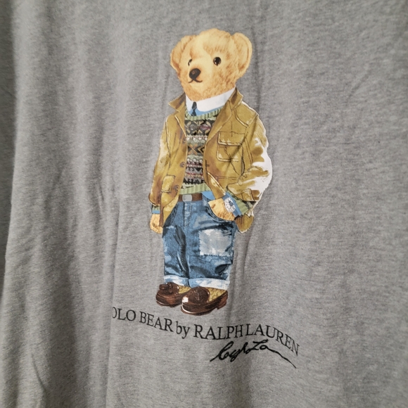 Polo Ralph Lauren Polo Bear Hooded T-Shirt - Picture 2 of 4